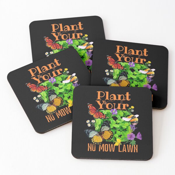 Item preview, Plant Your No Mow Lawn Colorful Design designed and sold by EarthArtDesigns.