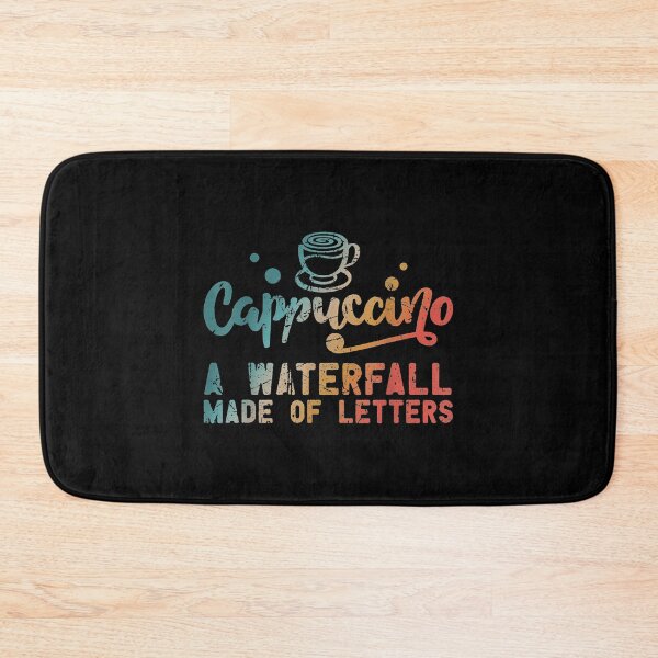 Item preview,  Cappuccino Waterfall Made Letters Distressed designed and sold by angelata.