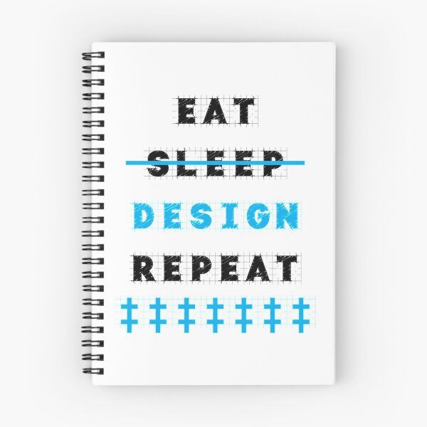Item preview, Eat Sleep Design Repeat Designer gift   designed and sold by shopajmadeit.