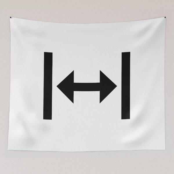 Item preview, MDI Arrow-Expand-Horizontal designed and sold by GnarlyFurtardo.