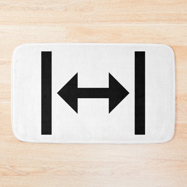 Item preview, MDI Arrow-Expand-Horizontal designed and sold by GnarlyFurtardo.