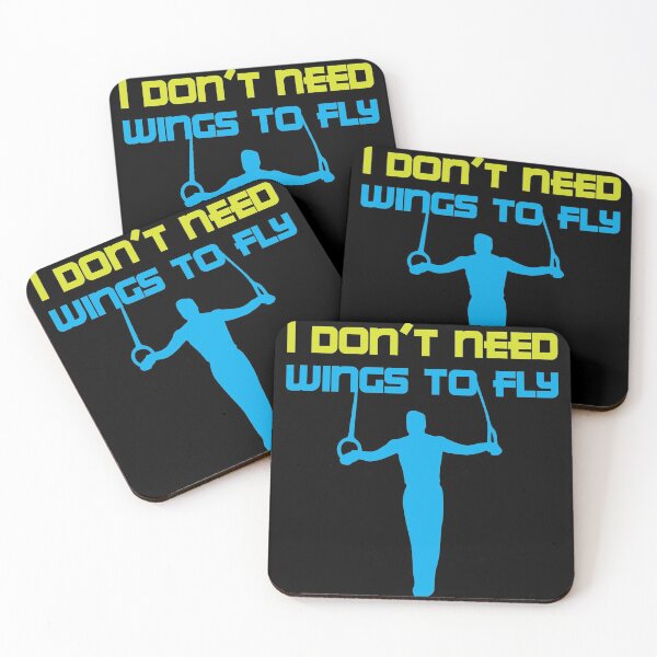 Item preview, I dont need Wings to Fly Gymnastics Sport Acrobatic Gymnast  designed and sold by Rzelemenz.