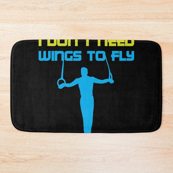 Item preview, I dont need Wings to Fly Gymnastics Sport Acrobatic Gymnast  designed and sold by Rzelemenz.