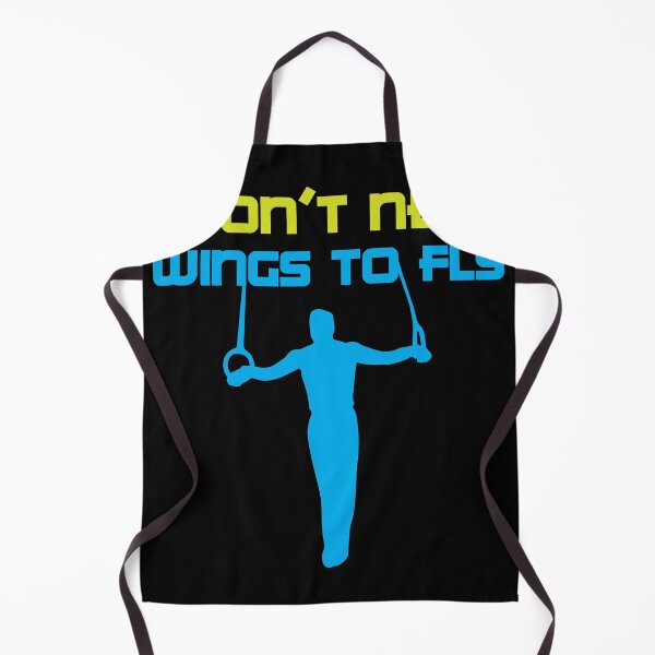 Item preview, I dont need Wings to Fly Gymnastics Sport Acrobatic Gymnast designed and sold by Rzelemenz.