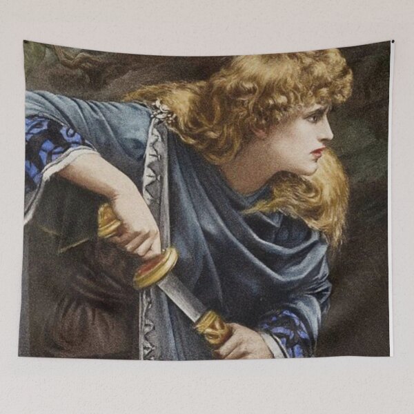 Item preview, Woman with Knife Renaissance Painting designed and sold by Bellathewilde.