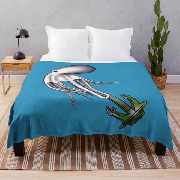 Artikelvorschau, Octopus with Anchor entworfen und verkauft von AuraWalker1.
