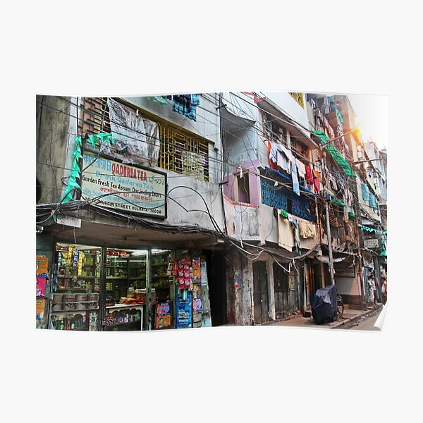 "Streets of kolkata" Poster by ipunto Redbubble