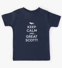 Keep Calm and... Great Scott! Kids Tee