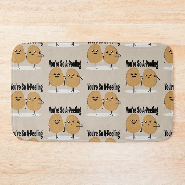 Item preview, Cute Funny Kawaii Potato You're So Apeeling Pun designed and sold by evadeedesigns.