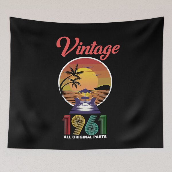 Item preview, Vintage 1961 60th Birthday designed and sold by Ibu83.