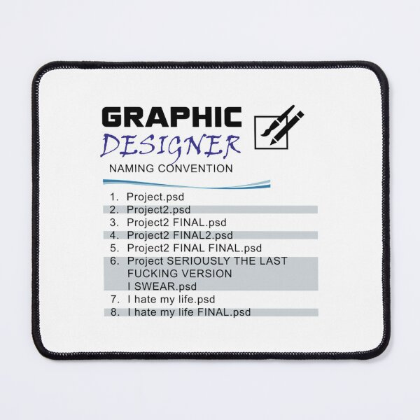 Item preview, Graphic Designer Naming Convention    designed and sold by shopajmadeit.
