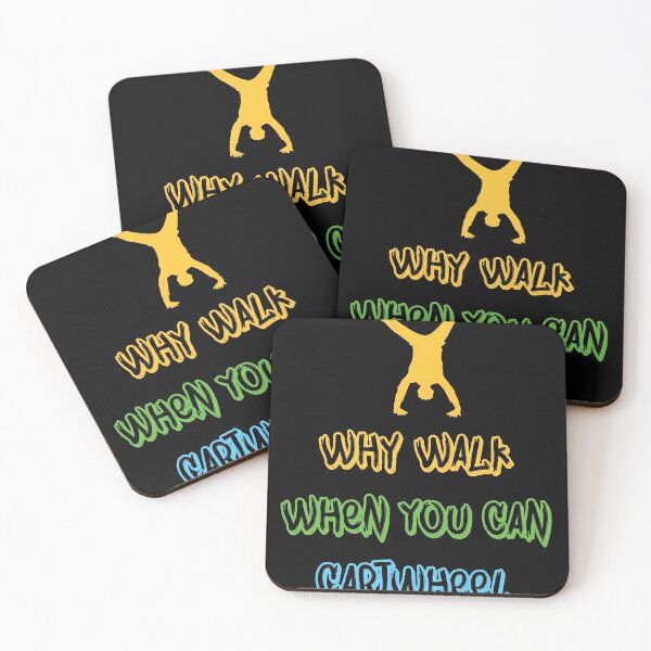Item preview, Why you walk When you can Cartwheel Gymnastics and Gymnast   designed and sold by Rzelemenz.