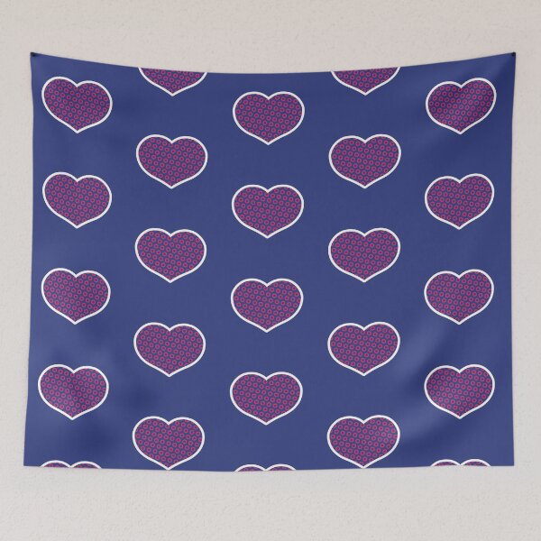 Item preview, Simple Phish Fishman donut pattern heart designed and sold by field3.