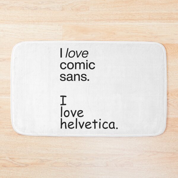 Item preview, Helvetica Comic Sans Premium  designed and sold by shopajmadeit.