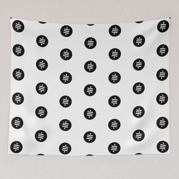 Item preview, Sats Icon Circle (Bitcoin / Black) Version 2 designed and sold by NautilusMare.