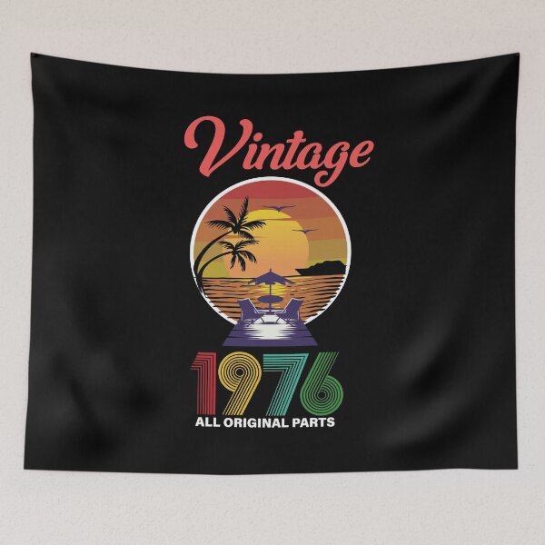 Item preview, Vintage 1976 45th Birthday designed and sold by Ibu83.