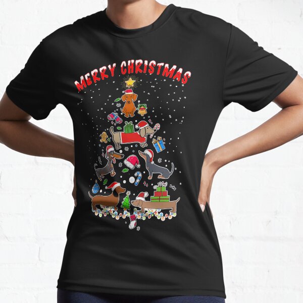 Artikel-Vorschau von Dackel-Liebhaber-Weihnachtsbaum, designt und verkauft von JohnCenass.