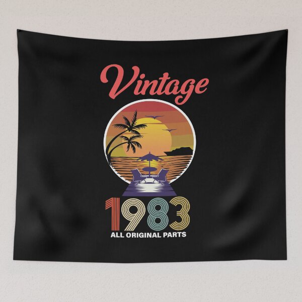 Item preview, Vintage 1983 38th Birthday designed and sold by Ibu83.