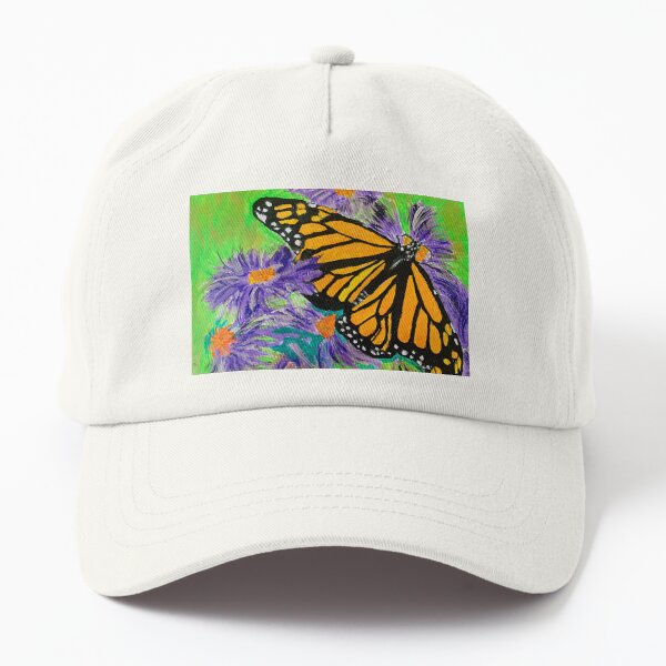 MONARCH BUTTERFLY IN THE GARDEN Dad Hat