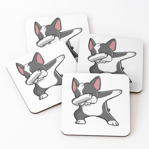 Item preview, Dabbin boston terrier designed and sold by Pets-love-it.