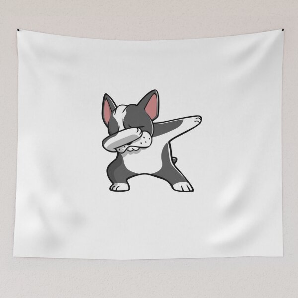 Item preview, Dabbin boston terrier designed and sold by Pets-love-it.