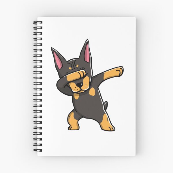 Item preview, Dabbin Doberman Pinscher designed and sold by Pets-love-it.