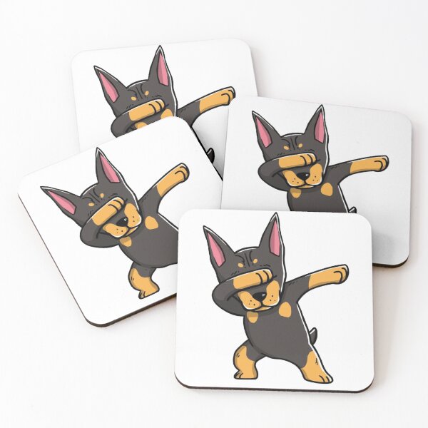 Item preview, Dabbin Doberman Pinscher designed and sold by Pets-love-it.