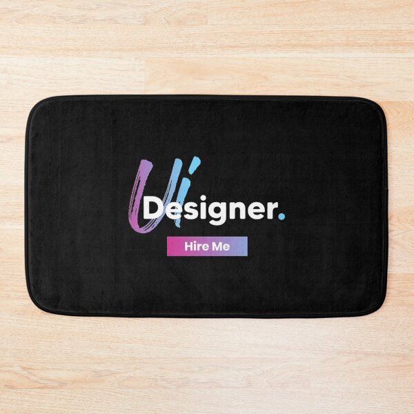 Item preview, I am a Ui Designer.    designed and sold by shopajmadeit.