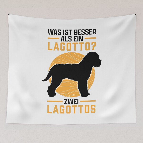 Item preview, Two Lagotto Romagnolo are better truffle dogs designed and sold by madgrfx.