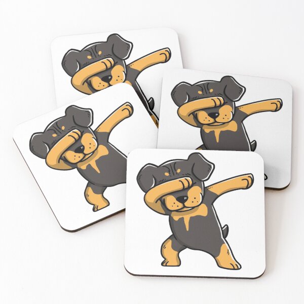 Item preview, Dabbin Rottweiler designed and sold by Pets-love-it.
