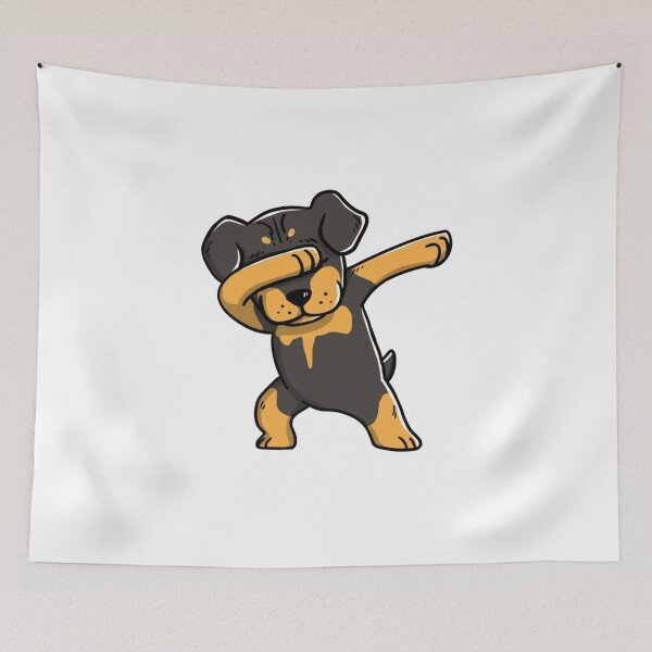 Item preview, Dabbin Rottweiler designed and sold by Pets-love-it.