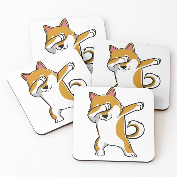 Item preview, Dabbin Shiba designed and sold by Pets-love-it.