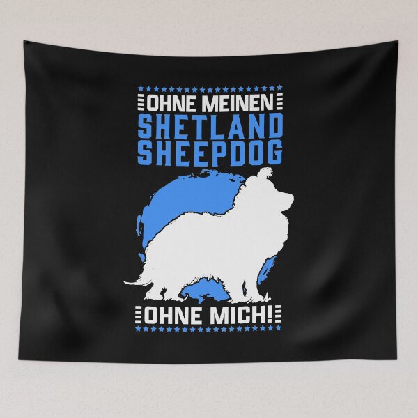 Item preview, Shetland Sheepdog without me British Sheltie designed and sold by madgrfx.