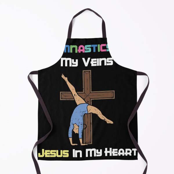 Item preview, Gymnastics Sport Acrobatic Gymnast Saying and Jesus Lover designed and sold by Rzelemenz.