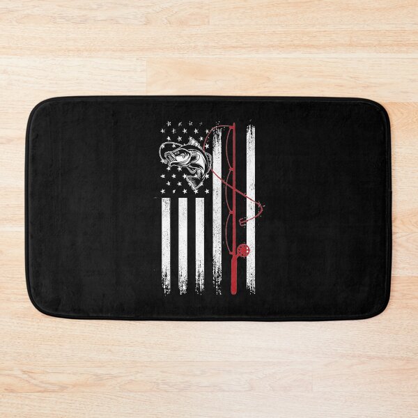 Item preview, Fishing-Rod-American-Flag-Funny-Vintage-Fishing designed and sold by JohnCenass.