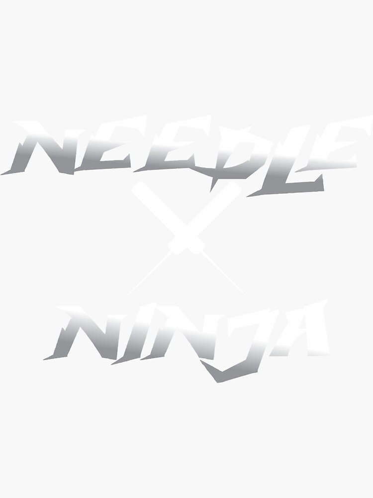 Vinyl Sticker: Needle Ninja