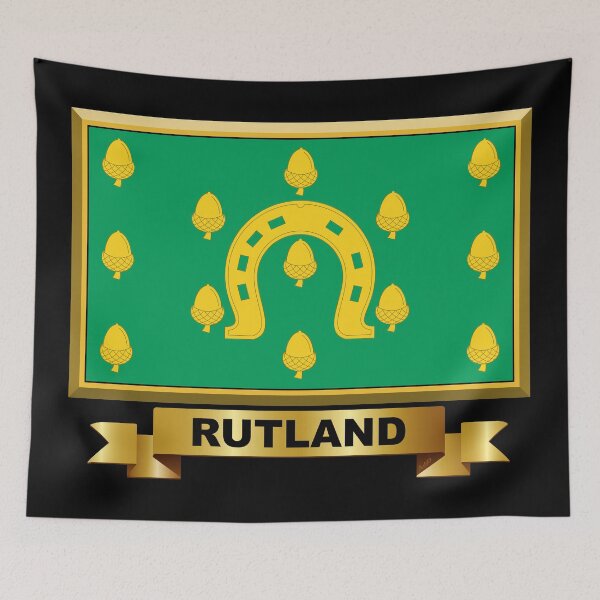 Item preview, RUTLAND Flag Gifts, Masks, Stickers & Products (N) designed and sold by mpodger.