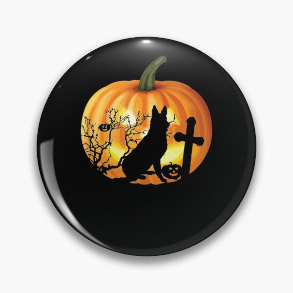 Item preview, German Shepherd Dog Pumpkin Halloween designed and sold by ErinWilkinson.