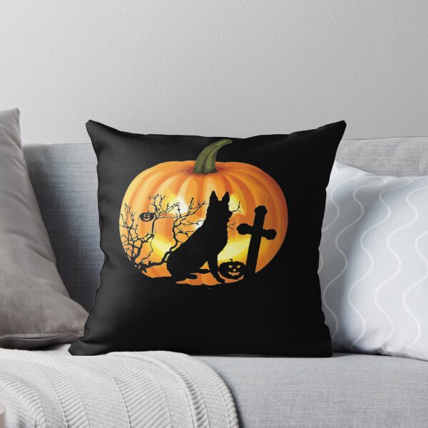 Item preview, German Shepherd Dog Pumpkin Halloween designed and sold by ErinWilkinson.