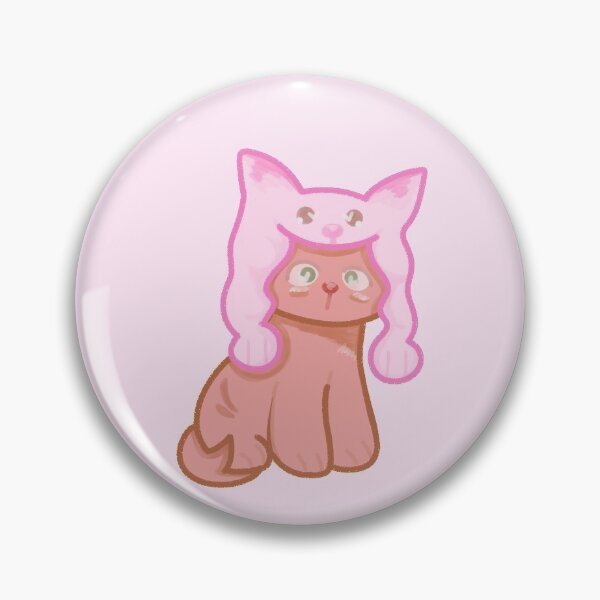 Item preview, sad cat in a kitty hat. designed and sold by miss melodyy.