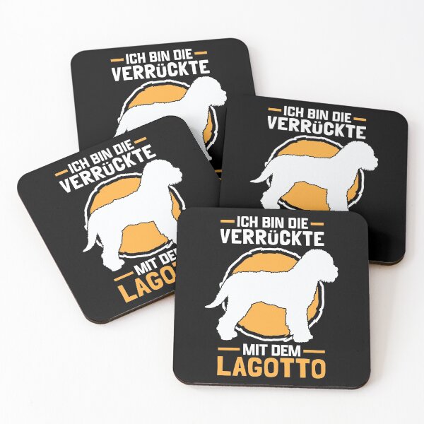 Item preview, Crazy with Lagotto Romagnolo Truffle Dog designed and sold by madgrfx.
