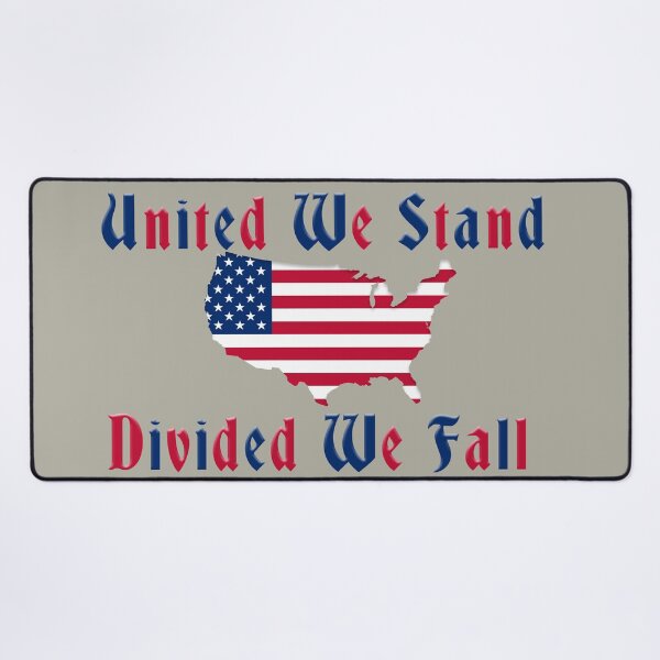 Item preview, United We Stand Divided We Fall Patriotic Design designed and sold by carolina1.