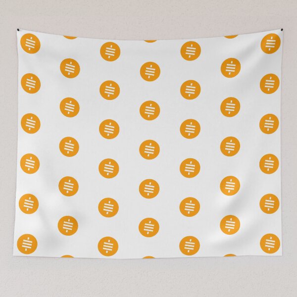 Item preview, Sats Symbol Circle Logo (Bitcoin / Orange) Version 2 designed and sold by NautilusMare.