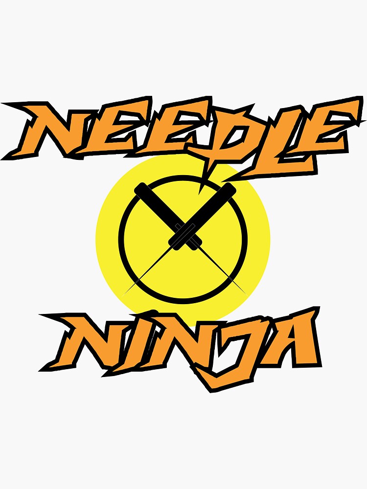 Vinyl Sticker: Needle Ninja