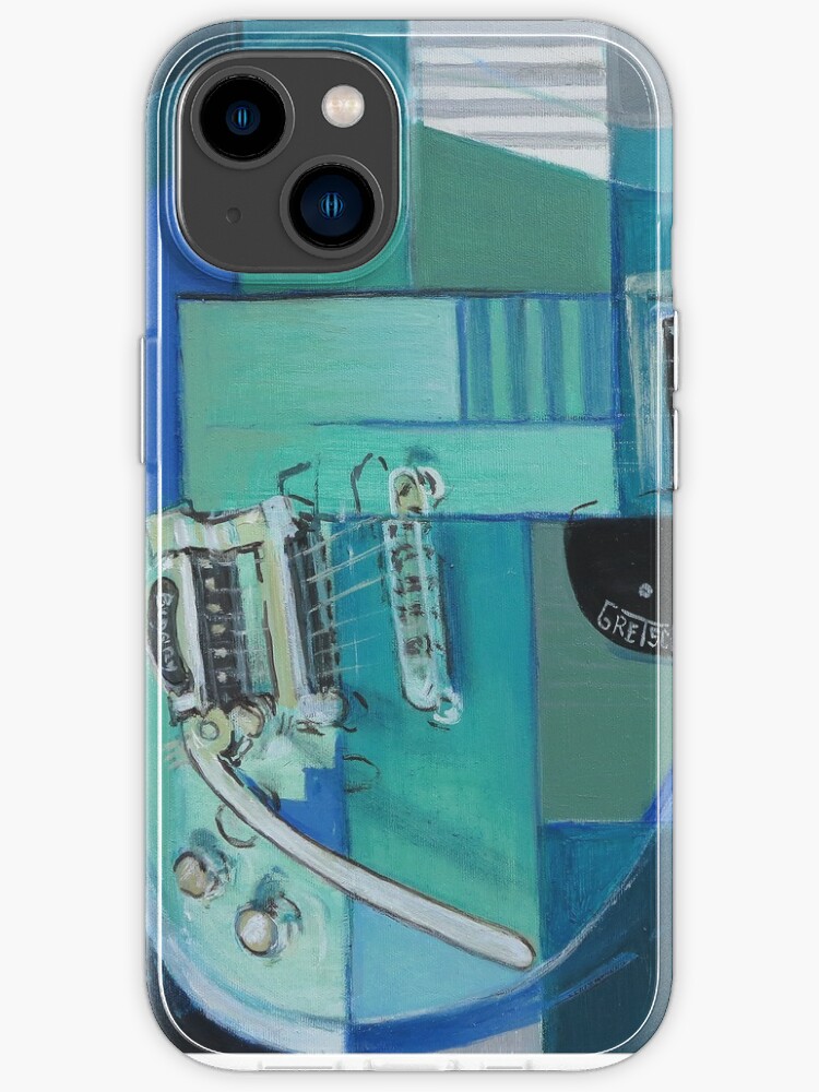 Gretsch Guitar in surf green | iPhone Case