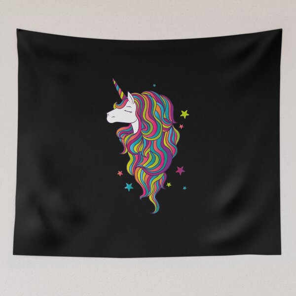 Item preview, unicorn with flawless hair designed and sold by Riazzzy.