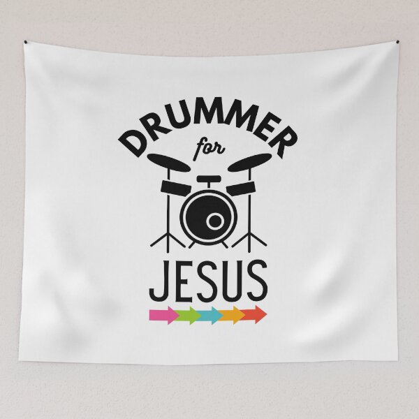 Item preview, Drummer For Jesus designed and sold by dfranc.