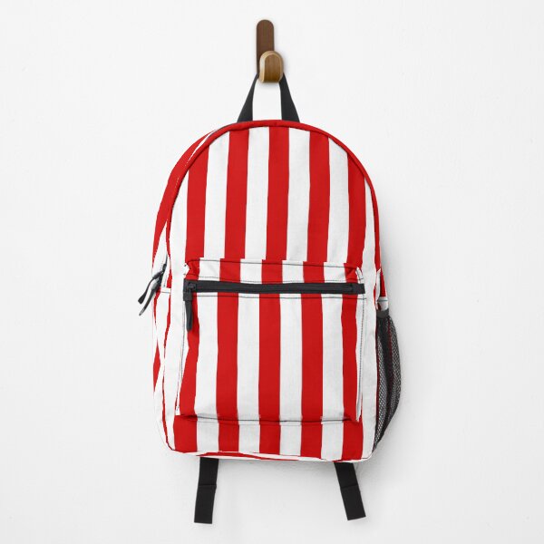 Item preview, Red And White Striped  Vertical Stripes designed and sold by Imakeyouhappy.