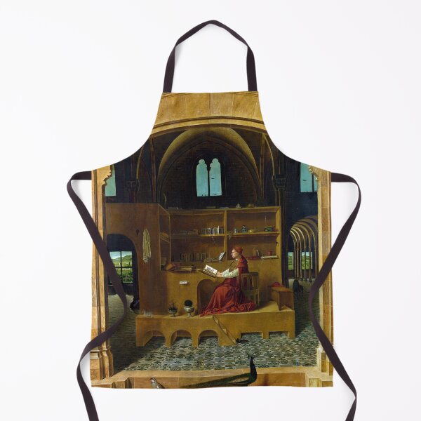 Item preview, St Jerome in his Study by Antonello da Messina (1474) designed and sold by allhistory.