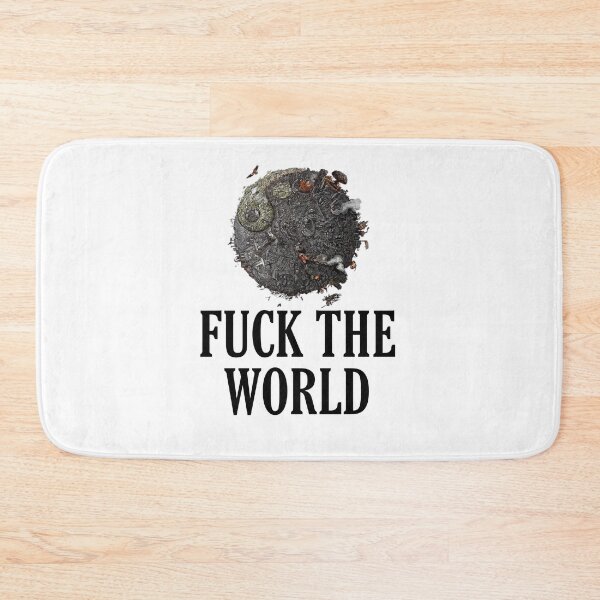 Item preview, Fuck the world designed and sold by Babjakzoltan.